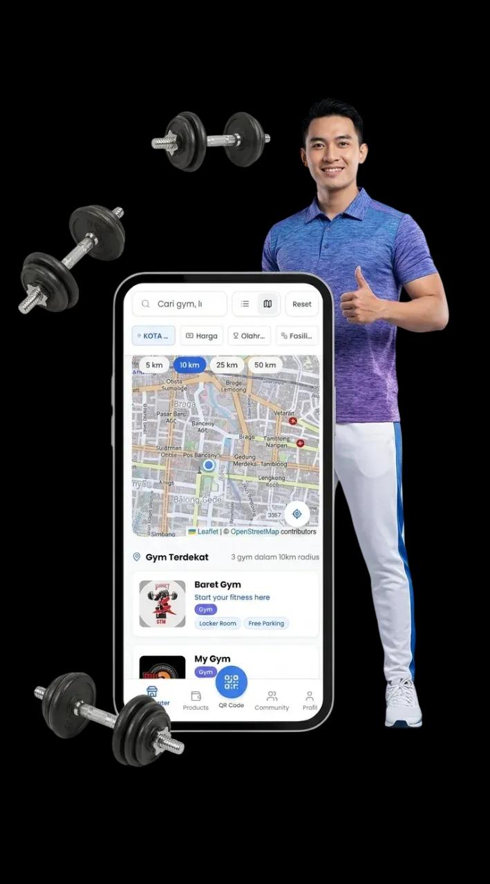 FitLink Mobile App Mockup